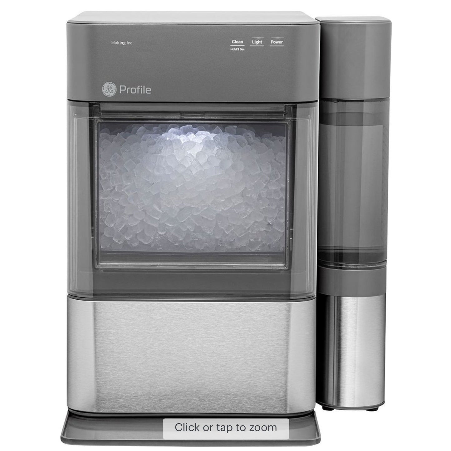 GE Profile opal 2.0 nugget ice maker +side thank