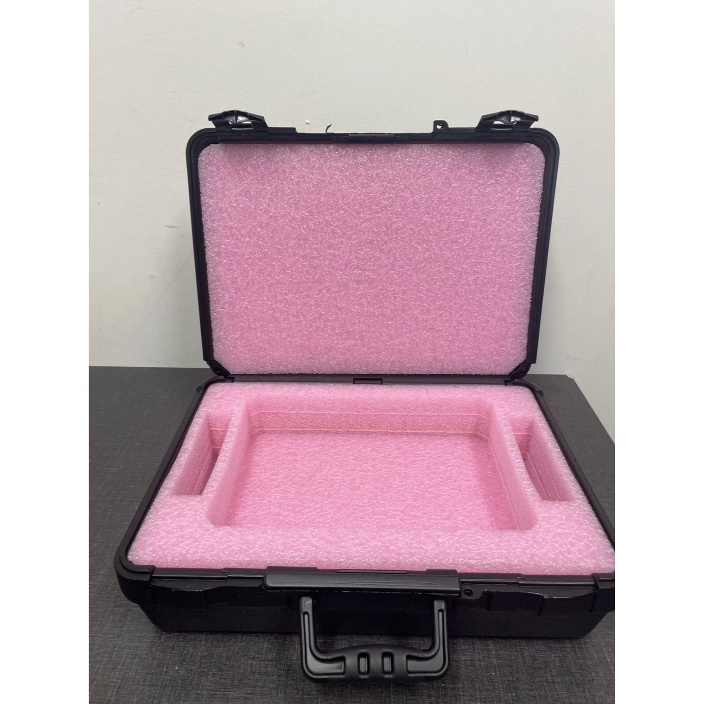 Plastic Carrying Case with Foam, 17" x 12" x 5”